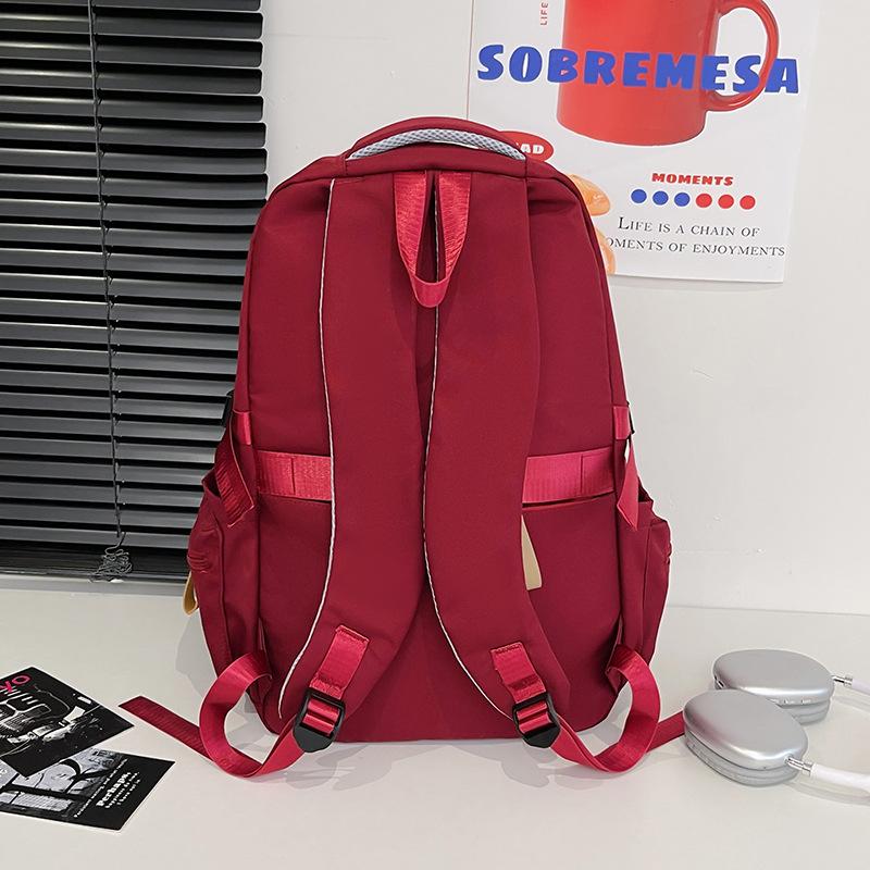 Large-capacity Backpack School Bag for Primary and Secondary School Students, Simple Harajuku Bag