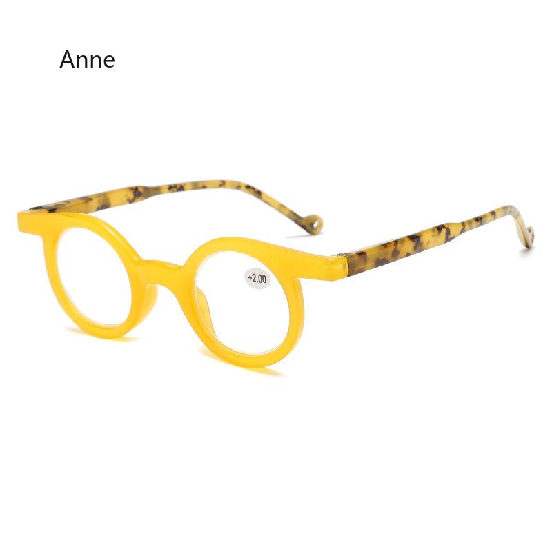 Vintage Round Frame Reading Glasses Women Anti Blue Light Farsighted Eyewear Men Presbyopia Glasses Optical Prescription Eyewear