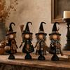 Holzhexe Tischdekoration Vintage Regaldekoration für Zuhause Kaminsims