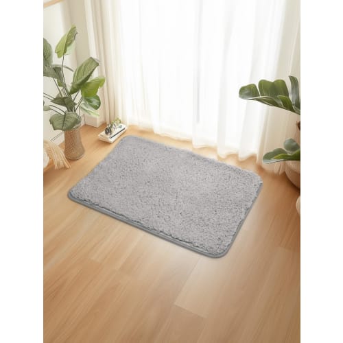 FEELSO Bath Mat, Non-Slip, Absorbent, Extra Thick, 40 X 60 Cm, Quick-Drying, Washable, Instant Absorbent Floor Mat for Bathroom, Dressing Room, Bathro