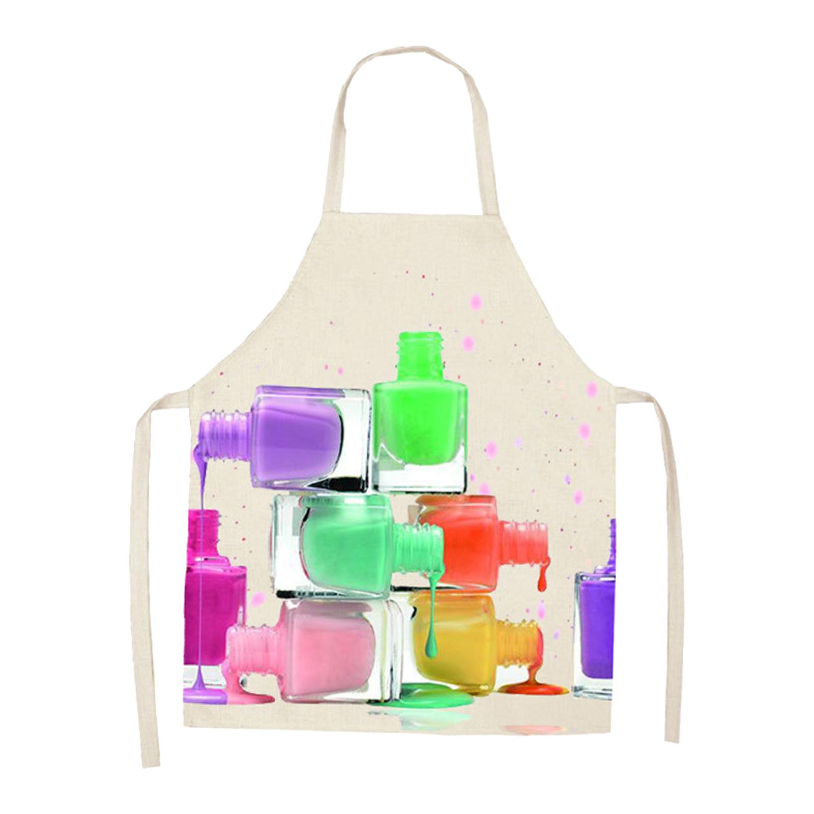 Nail Technician Apron Nail Artists Apron Hairstylist Apron Artists Painting Apron for Sewing Gardening Baking Nail Services