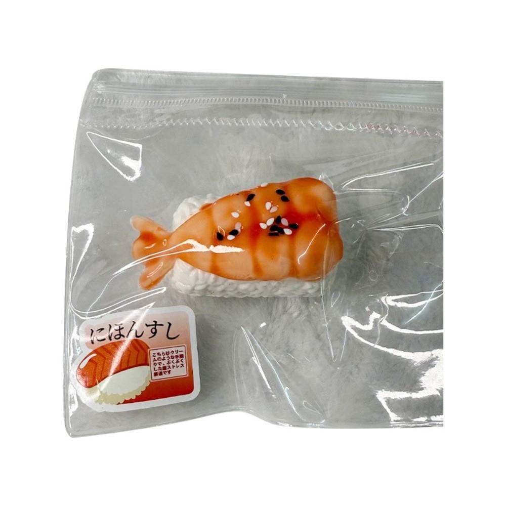 Silicone Sushi Squeeze Squishy Toys Slow Rebound Decompression Toy New Sensory Fidget Toy  For Kids