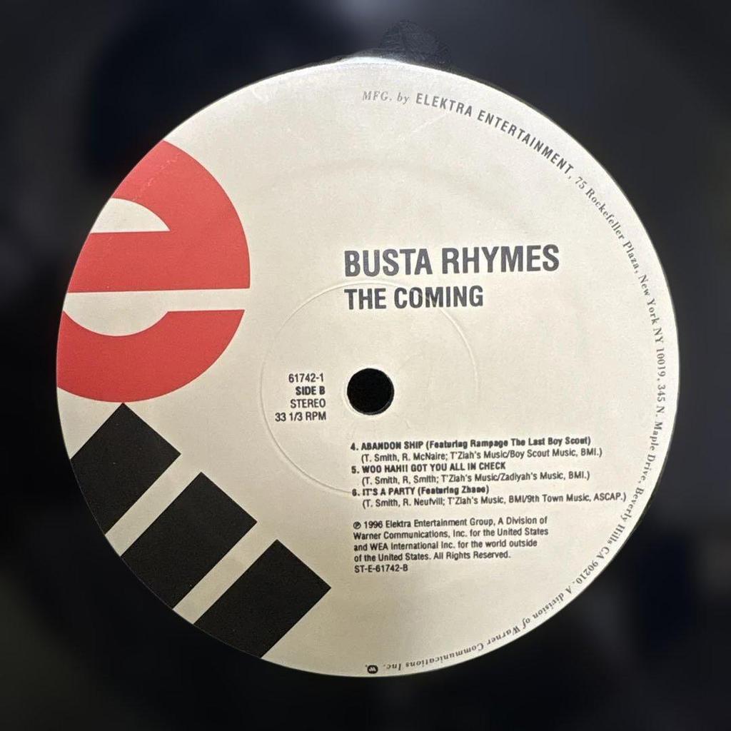 [USED] Busta Rhymes The Coming Records