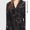 ELLASSAY Women's Elegant Silk Button-Down Shirt