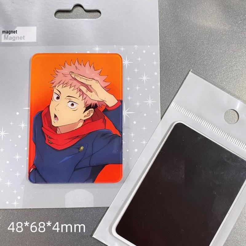 

Магнит акриловый Jujutsu Kaisen Инцидент в Сибуя - Годзё Сатору и Сугуру Гето Мерч