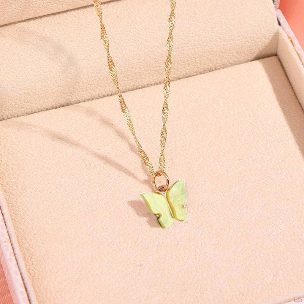 Chic Butterfly Alloy Charm Trendy Simple Ladies S Jewellery