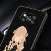 Genshin Impact Anime Case for Xiaomi Mi Poco X3 NFC M3 Pocophone F1 F3 GT Redmi K40 Pro For Mi 10T Pro Capa Phone Cover