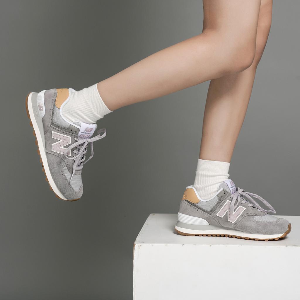 New Balance 574 Tencel - Steel Rose Water Damen Sneakers Grau WL574NA2