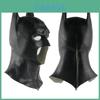 Maschera Integrale Definitiva di Batman con Cappuccio per Cosplay Adulti The Dark Knight Rises Oggetto di Scena per Halloween