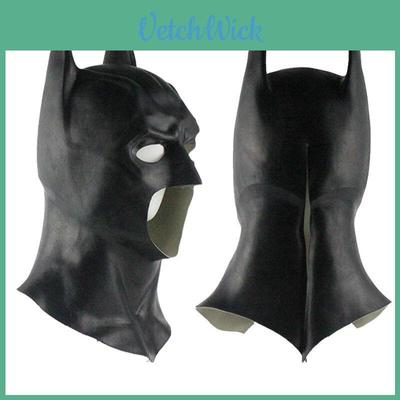 Ultimate Batman Full Mask With Cowl For Adult Cosplay The Dark Knight Rises Halloween Prop