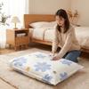 4PCS Blue Floral Pattern Vacuum Compression Bag Space Saving Quilt Organizer Vacuum Bags  Clothes