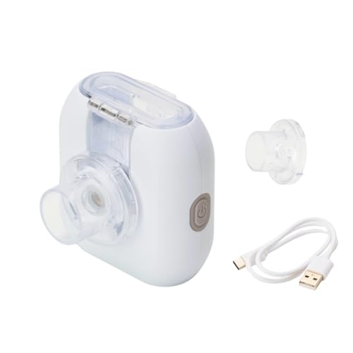 

Medi Labo IHC-0402 Nodoraku Mist (Single Set) Ultrasonic Inhaler, Rechargeable, Compact, Throat Humidifier, Cleansing, Gargle, Virus Prevention, Aller