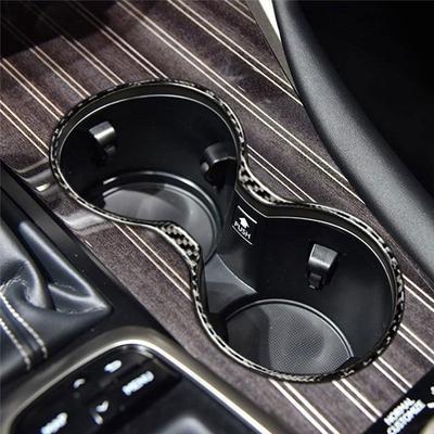Passend für Lexus RX300 270 200T 450H 2016-2019 Autozubehör Carbon Fiber Wasserbecherrahmen Panel Autoaufkleber 3D