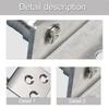 Upgrades Steel Cabinet Hinges Adjustable Door Hinges Heavy Duty Cabinet Door Hinges Simple Installs for Home Furniture