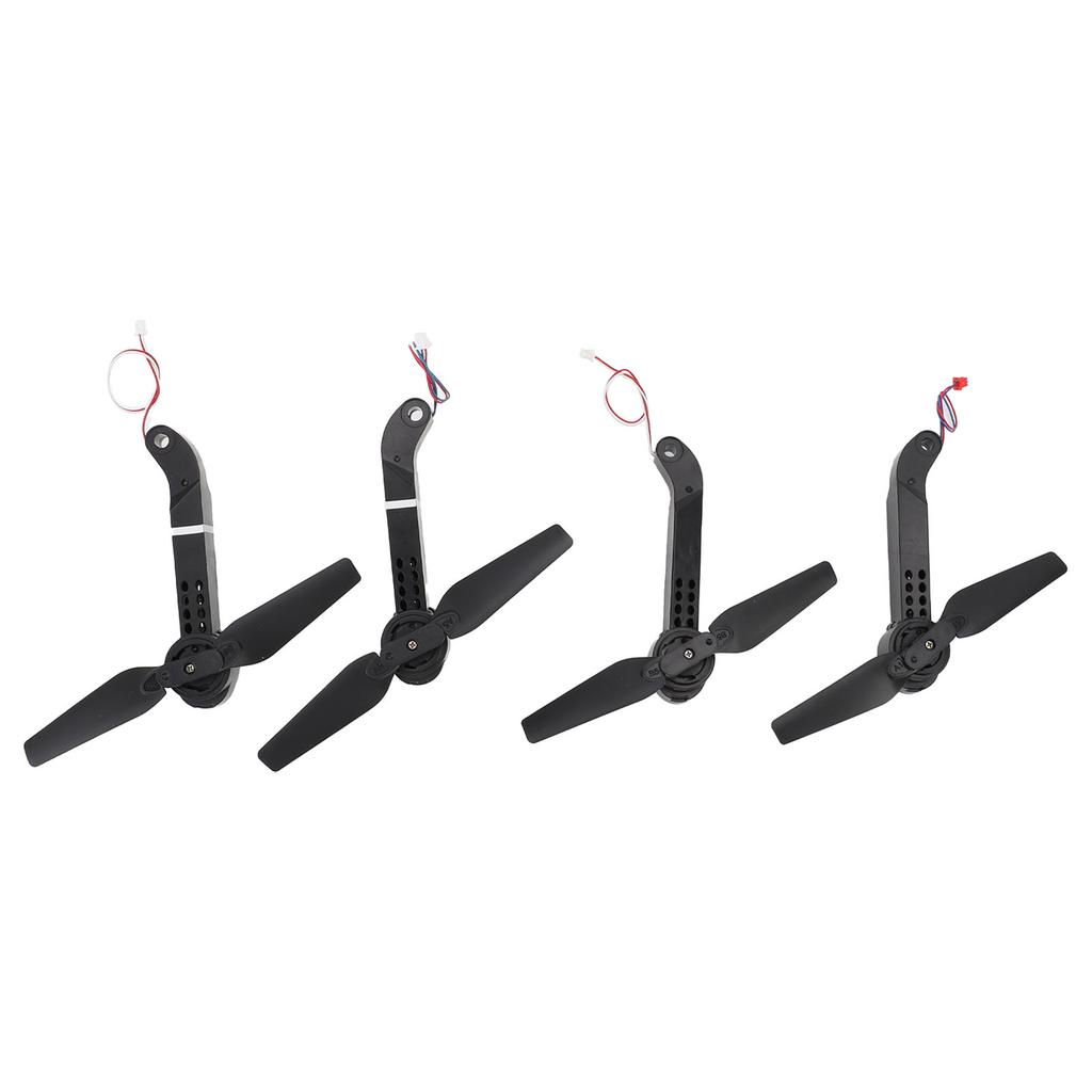 4PCS Drone Motor Arms with Propellers Plastic Drone Frame Parts Quadcopter Arm Motor Replacement