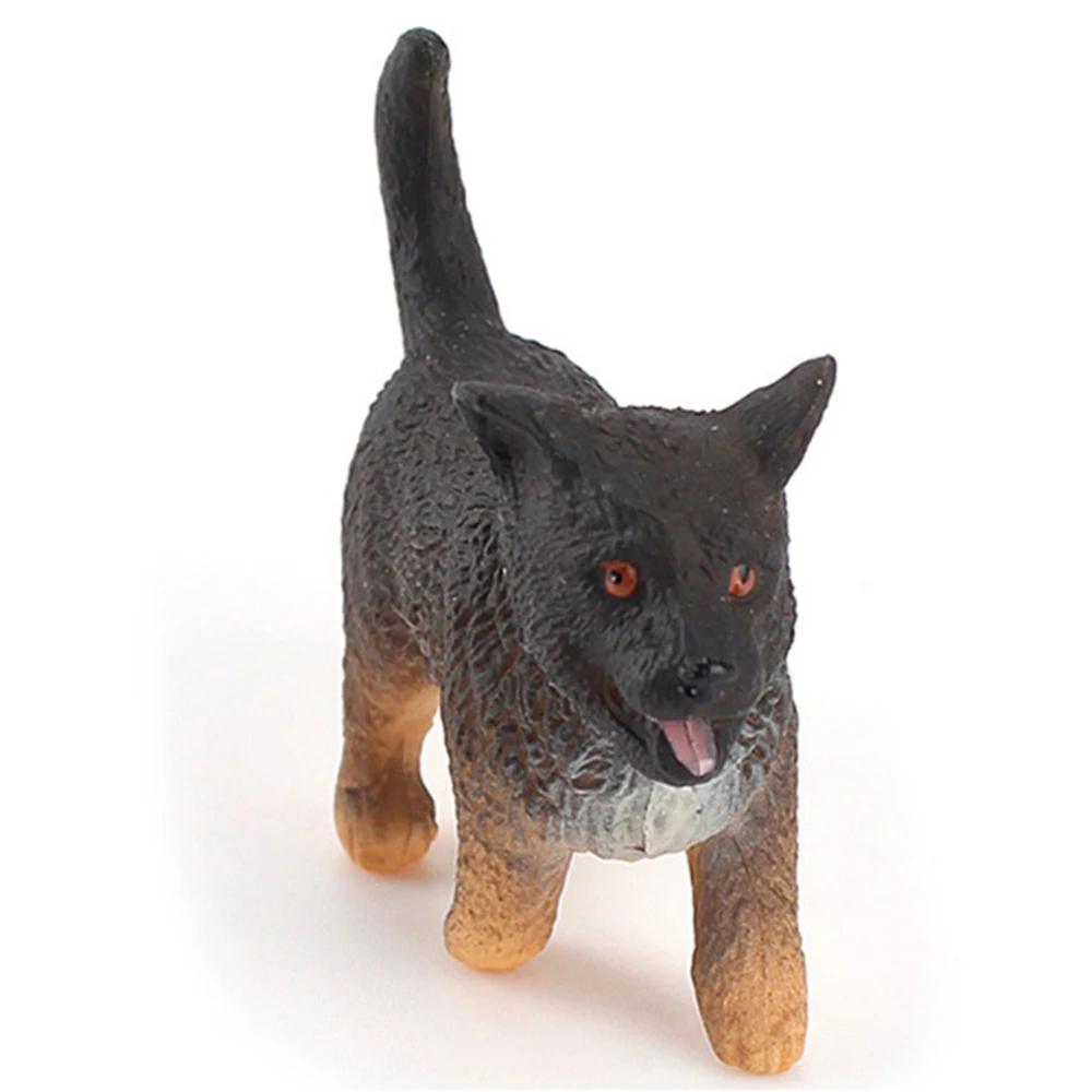 Figurky Simulace Pes Miniaturní Doplňky do pohádkové zahrady Model zvířete Mikro krajina Dětské vzdělávací Psí figurka