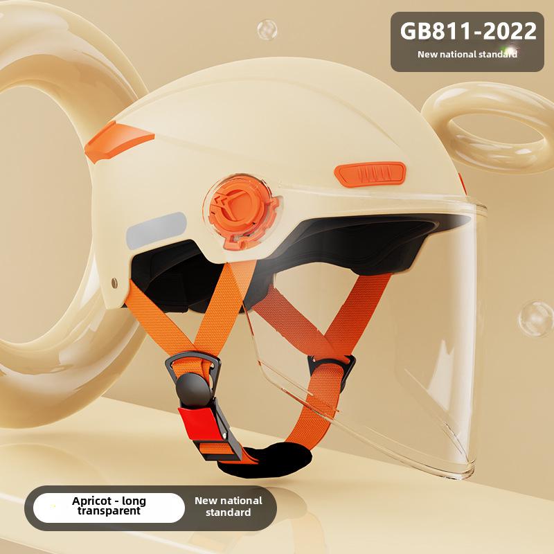 Universal Electric Vehicle Helmets for Men and Women - All-Season Safety for B-Type Battery Vehicles