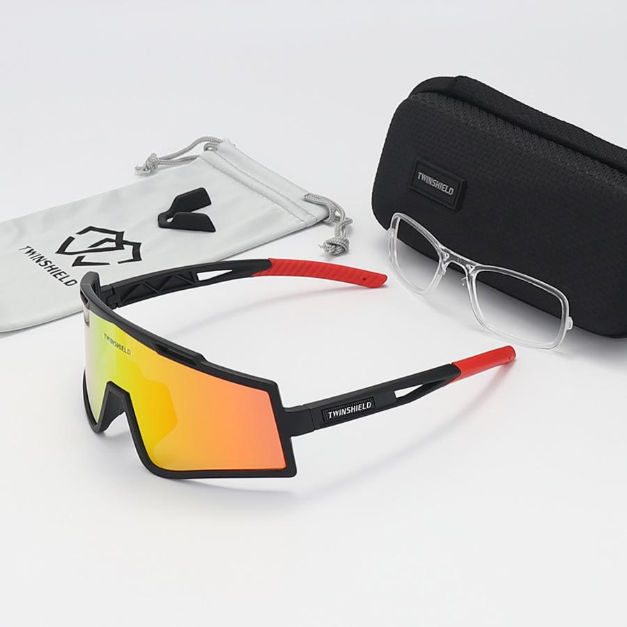 Nuovi occhiali da corsa e da equitazione Twinshield Occhiali da sole da mountain bike da uomo Occhiali da donna