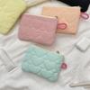 New Cute Candy Color Coin Purses Small Canvas Coin Wallet Lady Girls Earphone Coin Key Money Storage Bag Zipper Pouch