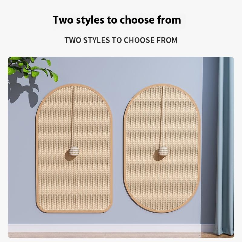 Odolné sisalové podložky na škrábání pro kočky, nástěnné podložky pro kočky, podložky na broušení drápků na pohovku, samolepky na zeď s podložkou na škrábání, hračky pro kočky, doplňky pro domácí mazlíčky