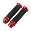 Motorcycle Handlebar Hand Grips 22-24mm Aluminum Rubber Comfort Non Slip Covers Universal Fit for Scooter Pit Bike Long Ride Accessory
