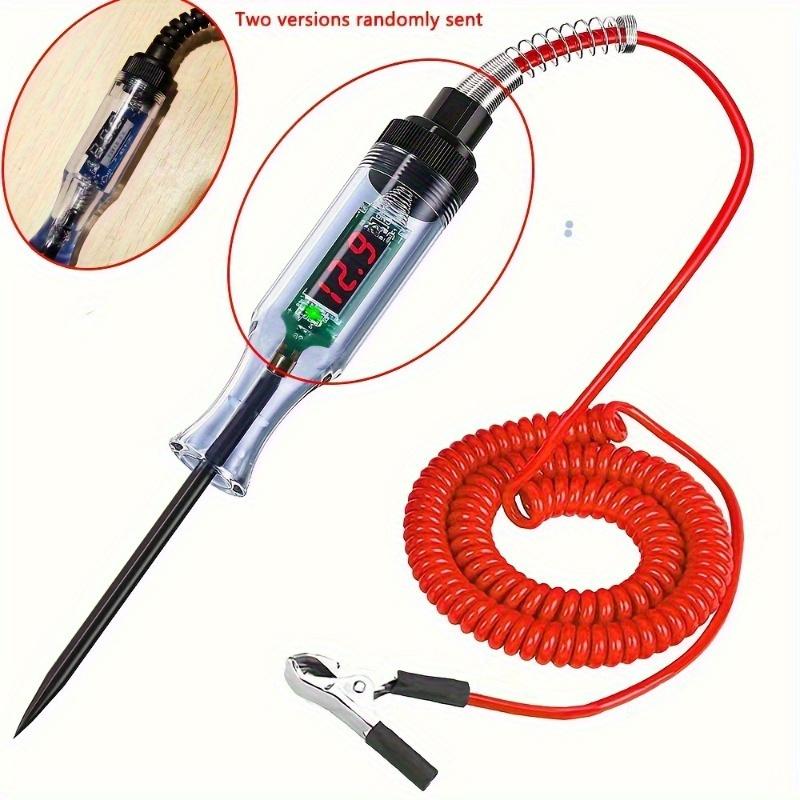 HooFun Car Truck Voltage Circuit Tester Digital LED Probe Test Pen 6V 12V 24V Auto Diagnostic Repair Tools