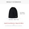 SOMALER Thick Warm Winter Knit Hats for Women Soft Mohair Wool Blend Knitted Female Caps Double Layer Beanies