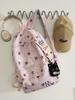 Schoolbag American Style Star Backpack Male and Female College Students High Value Ins Large Capacity Lightweight Simple Junior High School Bag