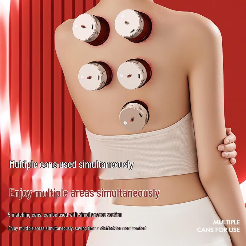 AUX Electric Cupping & Scraping Massager with Heat and Suction