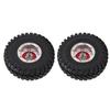 RC Tire 2.2 Inch   Rubber Alloy RC Car Wheel with Metal Wheel Hub RC Spare Upgrade Parts Accessory