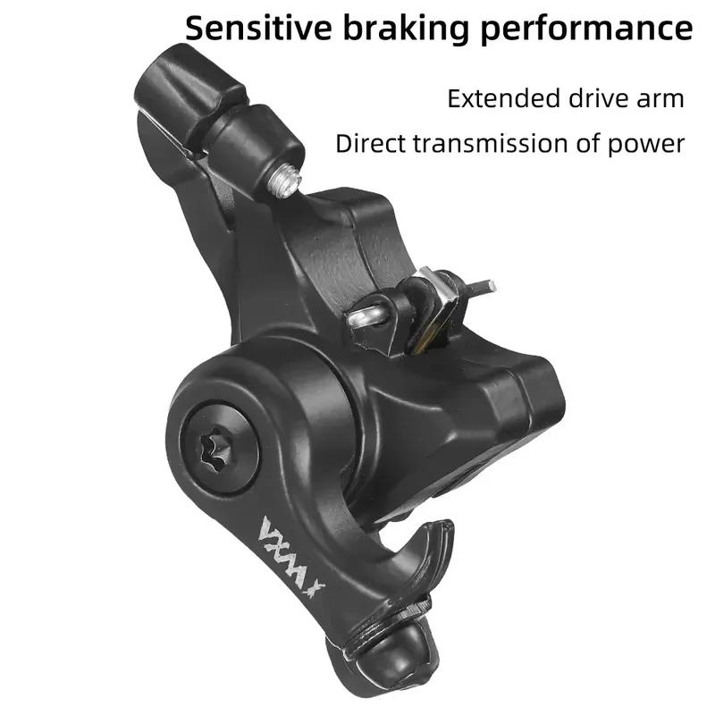 VXM Bicycle Disc Brake Aluminum Alloy F160 R160 Mountain Road MTB Bike Mechanical Caliper Disc Brakes Cycling Double Brake