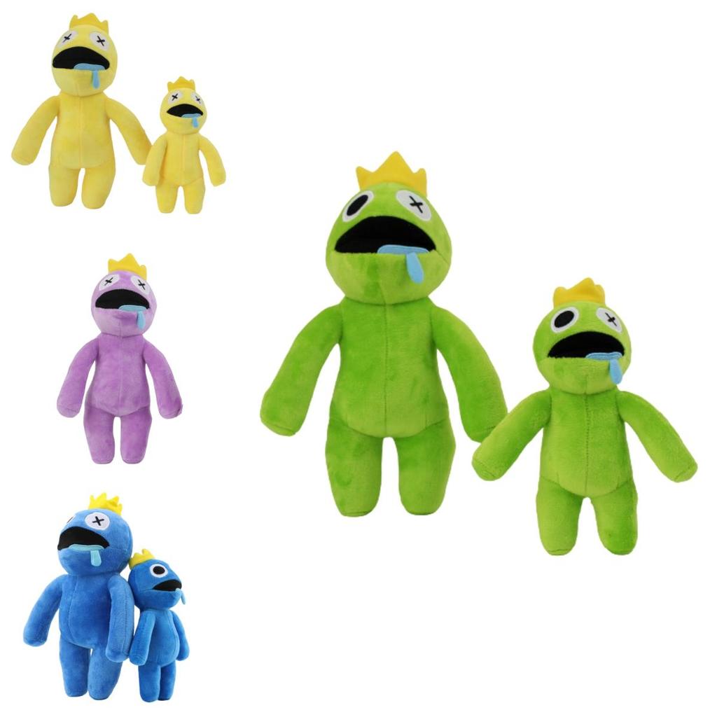 Roblox Rainbow Friends Plush Toy- Soft And Cuddly For Kids And Baby- Blue And Purple