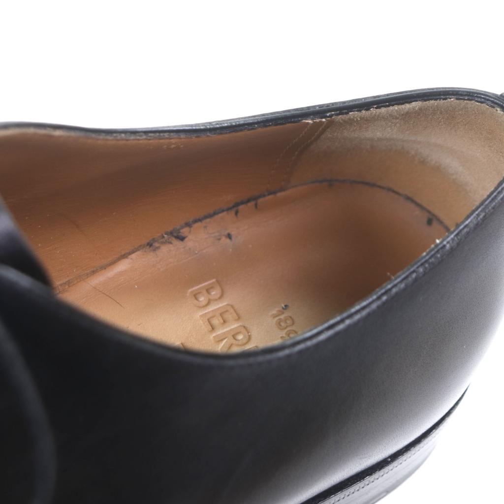 Great BERLUTI Leather shoes Alessandro Oxford Calligraphy black leather mens 6 Used