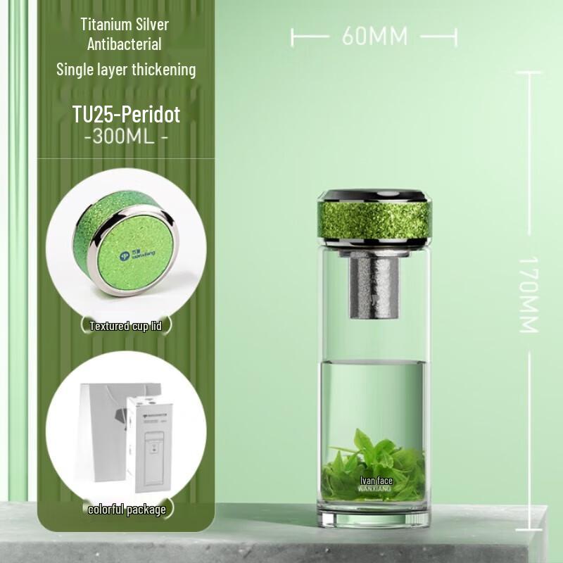 Wànxiàng Series Antibacterial Borosilicate Glass Cup