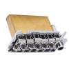 Guitar Bridge Chrome Zinc Alloy Tremolo Bridges with Saddle for ST Electric Guitars