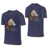 King Of Popsoft Reversible Tshirt Distressed Retro Sun Protection Tees