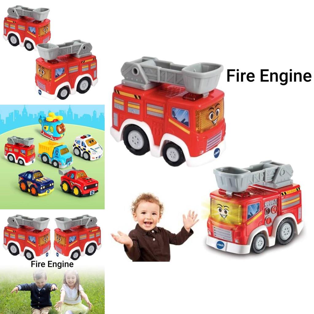 Vtech Amazing Track Car Toy Flashing Lights And Music Durable Plastic Model 1700 Scale 9.5x5.3x7.8cm