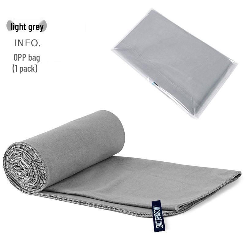 Ultra-Fine Double-Sided Quick-Dry Plush Towel - Beach, Sports & Sweat-Absorbing, Customizable with Logo