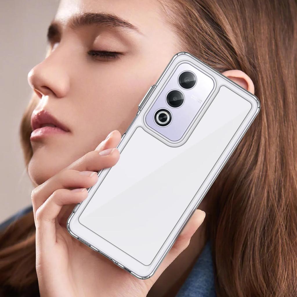 Phone Case For Oppo K12x 5g,Clear Transparent Phone Case Cover For Oppo K12x 5g