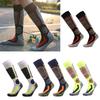 1 Pair Cotton Ski Socks Compression Snowboard Socks Knee High Thermal Socks Breathable Quick Dry Anti-wear and Non-slip