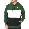 Nike Club Fleece Color Block Hoodie Herren Hoodies Cold-Fir-Green FB7416-323