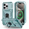 Custodia per iPhone 15 14 13 12 11 Pro XS Max XR 8 7 Plus fotocamera scorrevole grado militare protezione armatura rotazione di 360 gradi armatura copertura