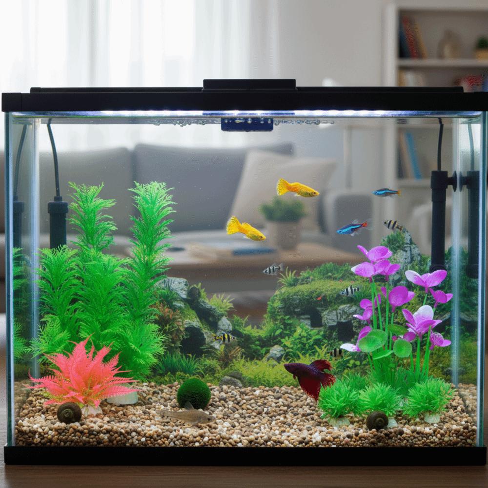 Realistic Simulation Aquatic Plant Natural Look Green Water Grass  Aquarium Landscape