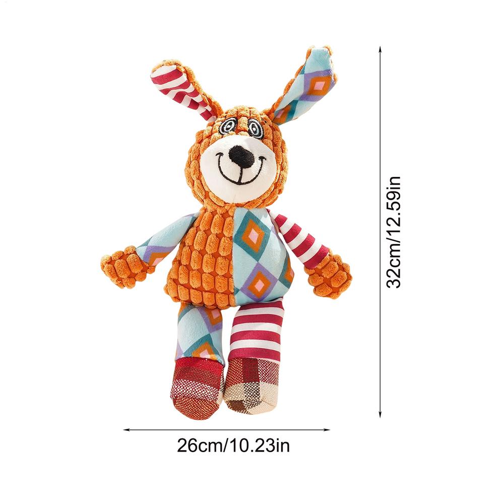 Dog sound toys chew-resistant teething toys pet solitude relief training Plush Squeaky Dog Toy Teeth Clean Chew Toy Pet Supplies