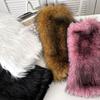 Women Cozy Winter Leg Warmers with Soft Furry Harajuku Fuzzy Plush Boot Cuffs Leg Covers for Indoor and Outdoor Use