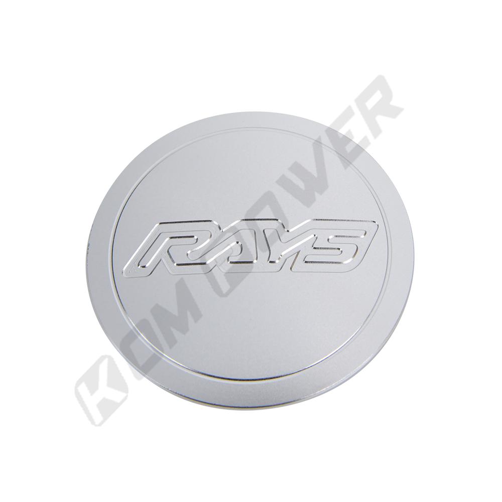 4-teilige Auto-Rennsport 3D VOLK RAYS Logo Felgenmitte 60MM 61MM 62MM Legierungsfelgenabdeckung Radkappen CE28 TE37 RE30 ZE40
