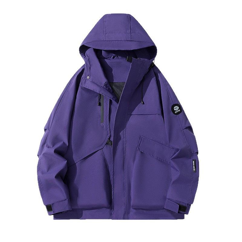 Spring New Spring Jacket Youth Outdoor Jacket Spring and Autumn Jacket Top Windproof and Rainproof Micro