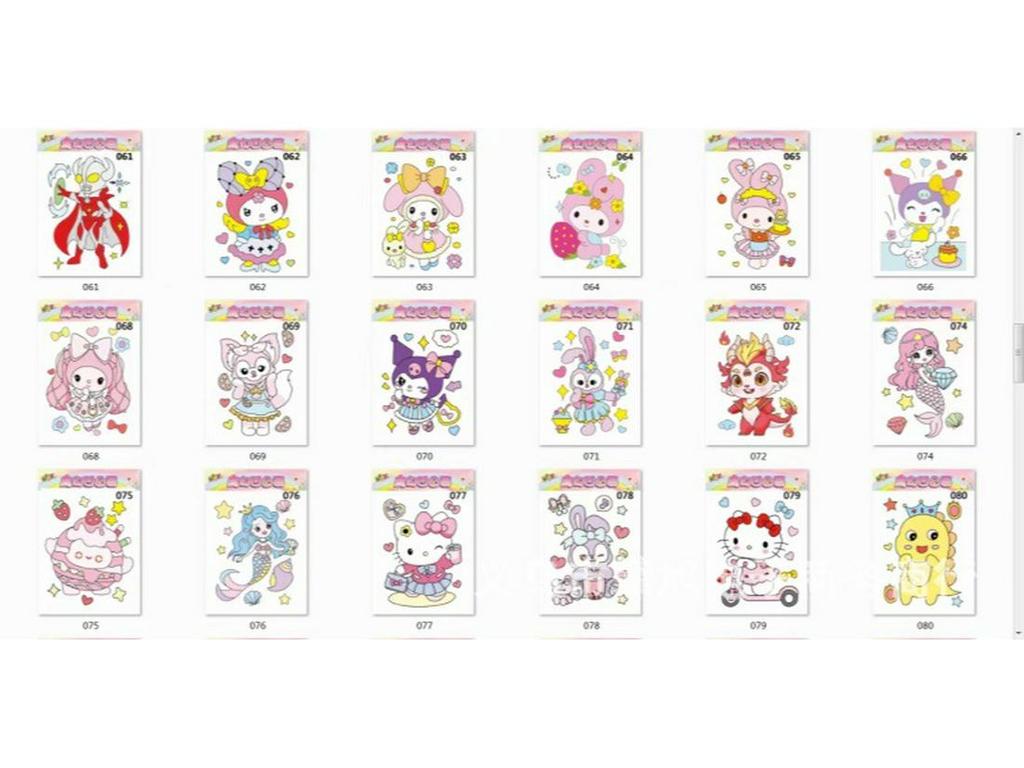 DIY 3D Embossed Graffiti Painting Set for Kids with Folding Easel