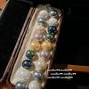 Mermaid Tears, Peacock Purple Egg Pearl Necklace, Baroque, Deep Sea Beads, Convex Bubble Bead Necklace Bracelet