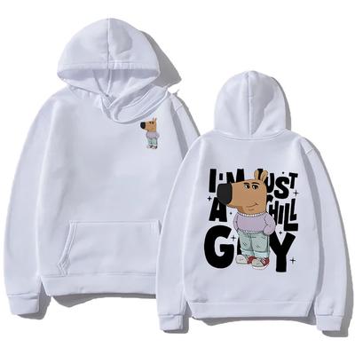 I'm Just A Chill Guy Hoodies Funny Men Clothing Harajuku Vintage Clothes Women Men Anime Lover Gift Pullovers Fashion Casual Top